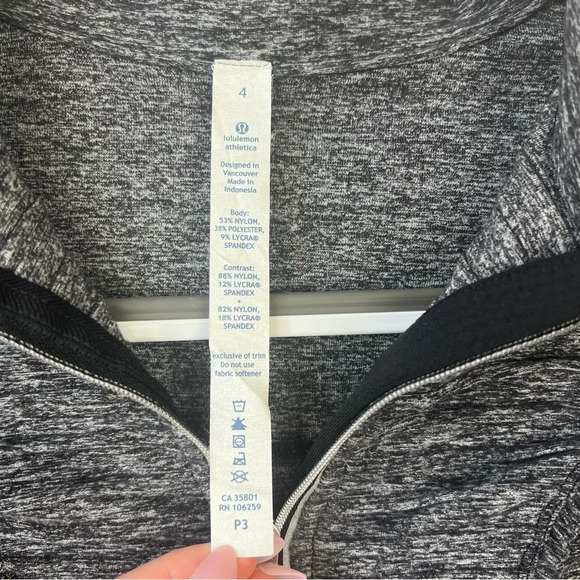 Lululemon Run Your Heart Out Pullover Gray - Picture 5 of 11
